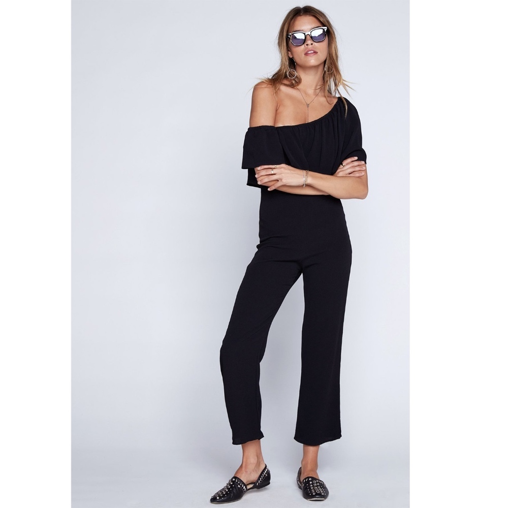 Flynn Skye Clair Jumpsuit in Black XS